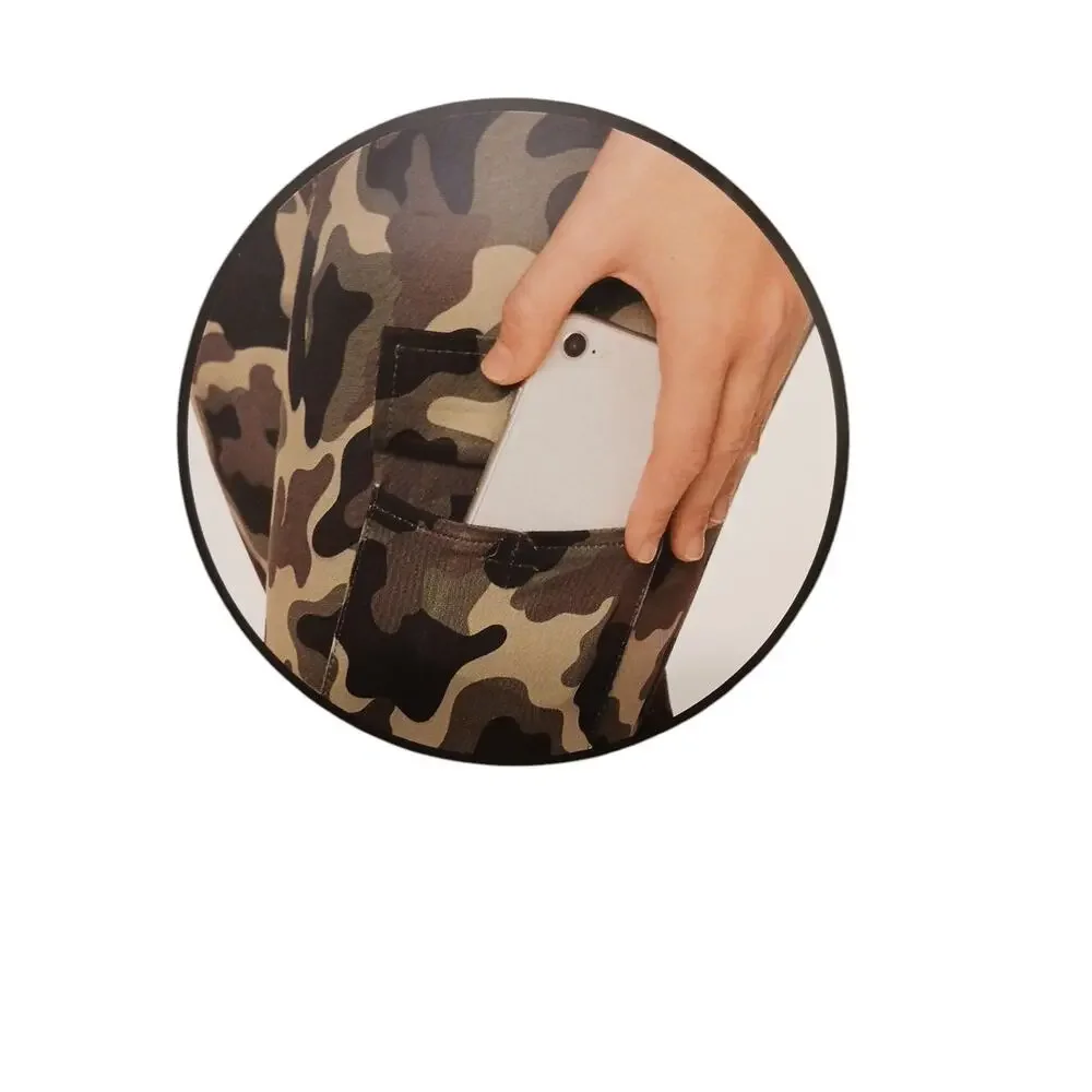 Army Costume Women`s‎ Sz L Military Soldier Camouflage Bodysuit & Hat Halloween - Picture 3 of 16